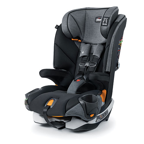MyFit ClearTex Harness + Booster Car Seat, Shadow