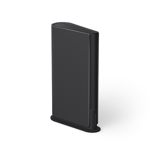 Beosound Emerge Compact Wifi Home Speaker, Black Anthracite/Aluminum