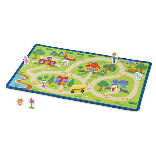 Blues Clues & You! Blue's Neighborhood Activity Rug, Ages 3+ Years