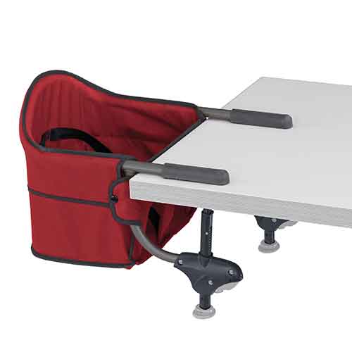 Caddy Portable Hook-on Highchair, Red