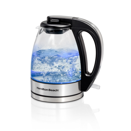 Compact 1L Glass Kettle