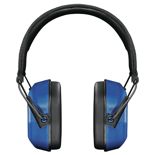 Vanquish Electronic Hearing Protection Ear Muffs, Blue