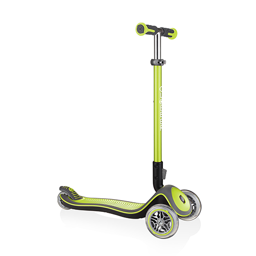 Elite Deluxe Foldable 3-Wheel Youth Scooter, Lime Green
