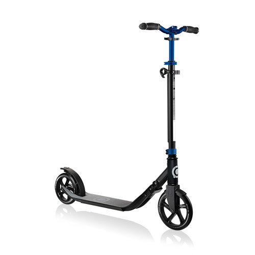 One NL 205-180 Duo Height Adjustable Scooter for Adults, Cobalt Blue