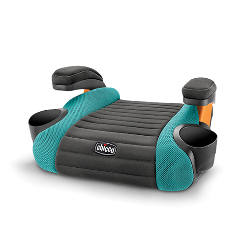 GoFit Backless Booster Car Seat, Raindrop
