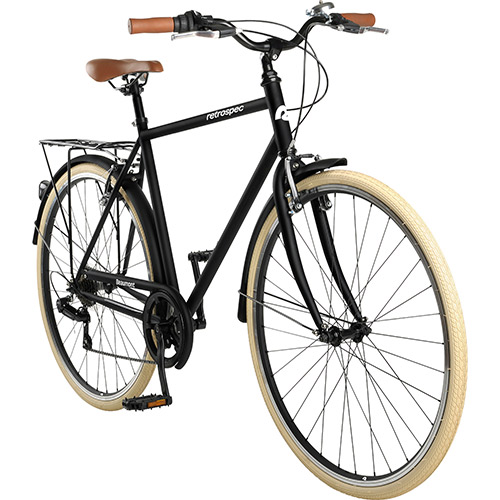 Beaumont City 54cm Bike - 7-Speed, Matte Black