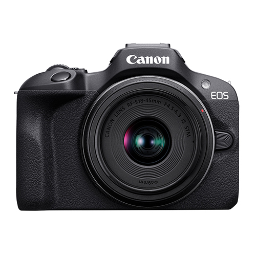 EOS R100 24.1MP 4K Video Mirrorless Camera with RF-S 18-45mm f/4.5-6.3 IS STM Le