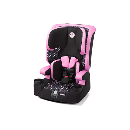 MagicSquad 3-in-1 Harness Booster Car Seat, Minnie Dot Party