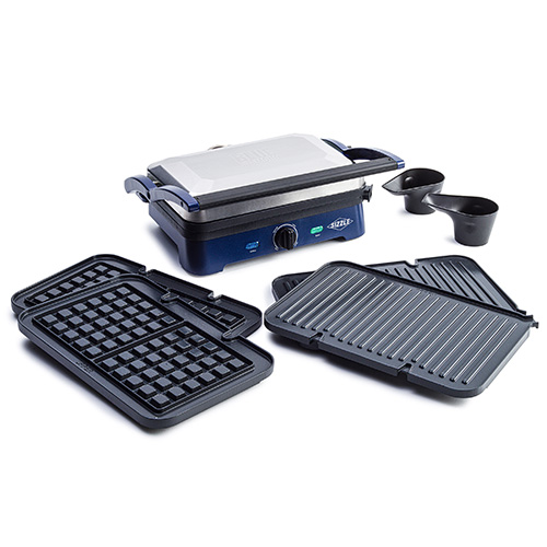 Sizzle Griddle Deluxe Pro w/ Waffle/Grill Plates