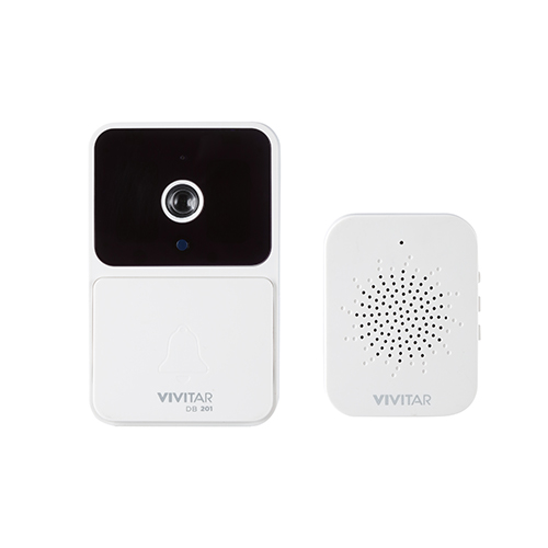 Smart Security Wifi Doorbell Camera w/ USB Chime Kit