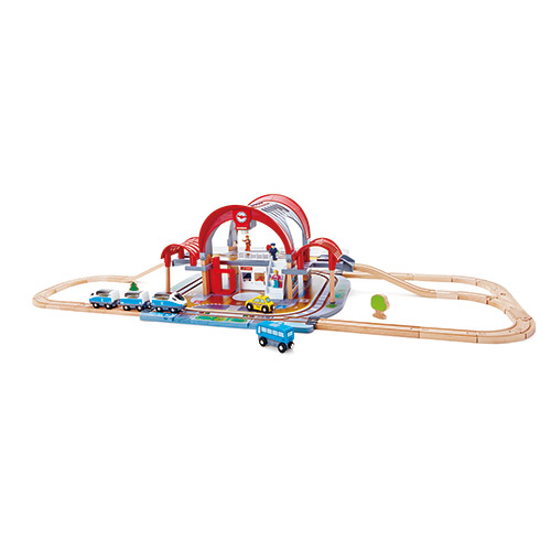 Grand City Station Train Set w/ Light & Sound, Ages 3+ Years