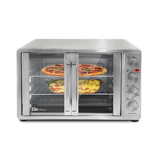 45L French Door Convection Toaster Oven w/ Rotisserie