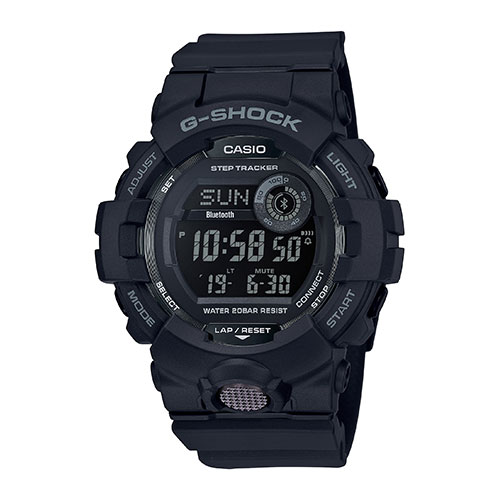 Mens G-Shock Steptracker Bluetooth Digital Watch, Black