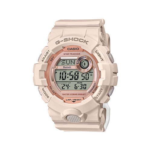 Ladies G-Shock Sport Bluetooth Digital Pastel Pink Watch