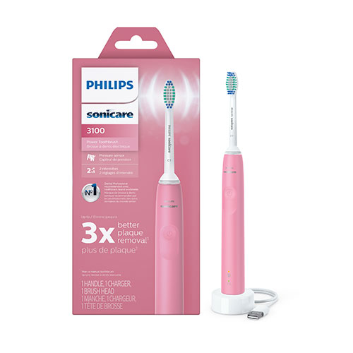 3100 Series Sonic Electric Toothbrush, Pink