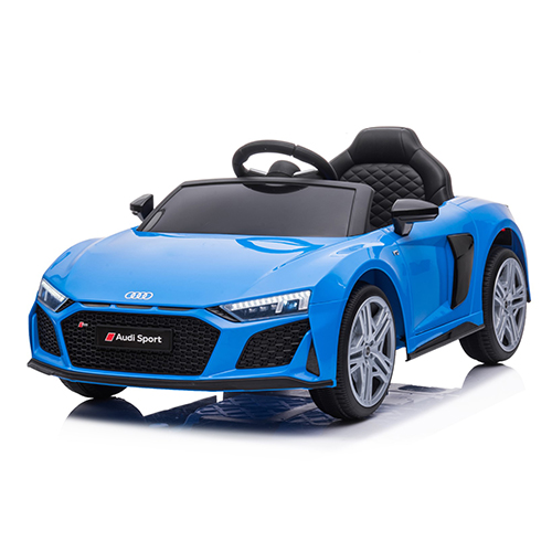 12V Audi Spyder R8 Ride-On Toy Car, Blue