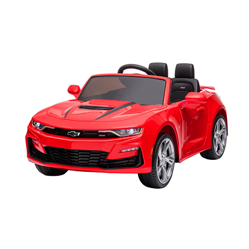 12V Chevrolet Camaro Ride-On Toy Car, Red