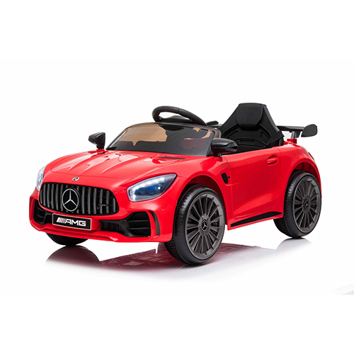 12V Mercedes Benz GTR Ride-On Toy Car, Red