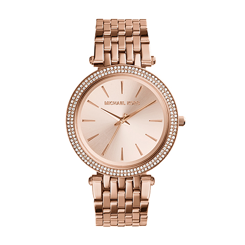 Ladies Darci Rose Gold-Tone SS Bracelet Watch