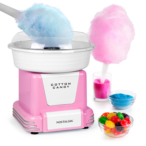 Hard & Sugar-Free Cotton Candy Maker, Pink
