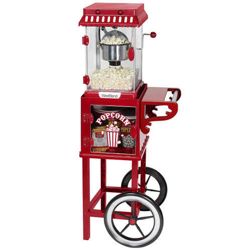 Popcorn Cart Popcorn Maker, Red