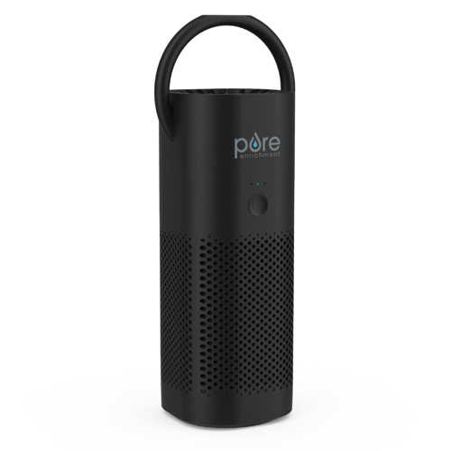 PureZone Mini Portable Air Purifier, Black