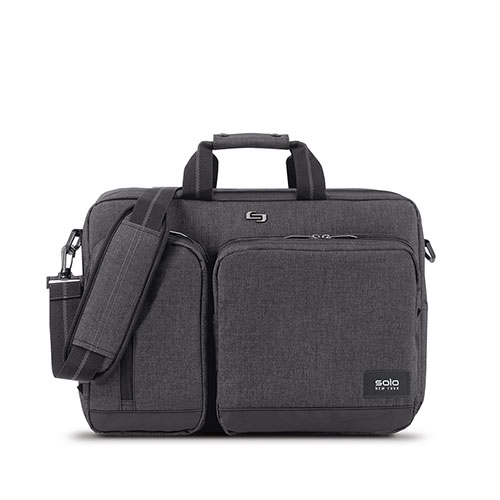 Duane Hybrid Briefcase/Backpack, Gray